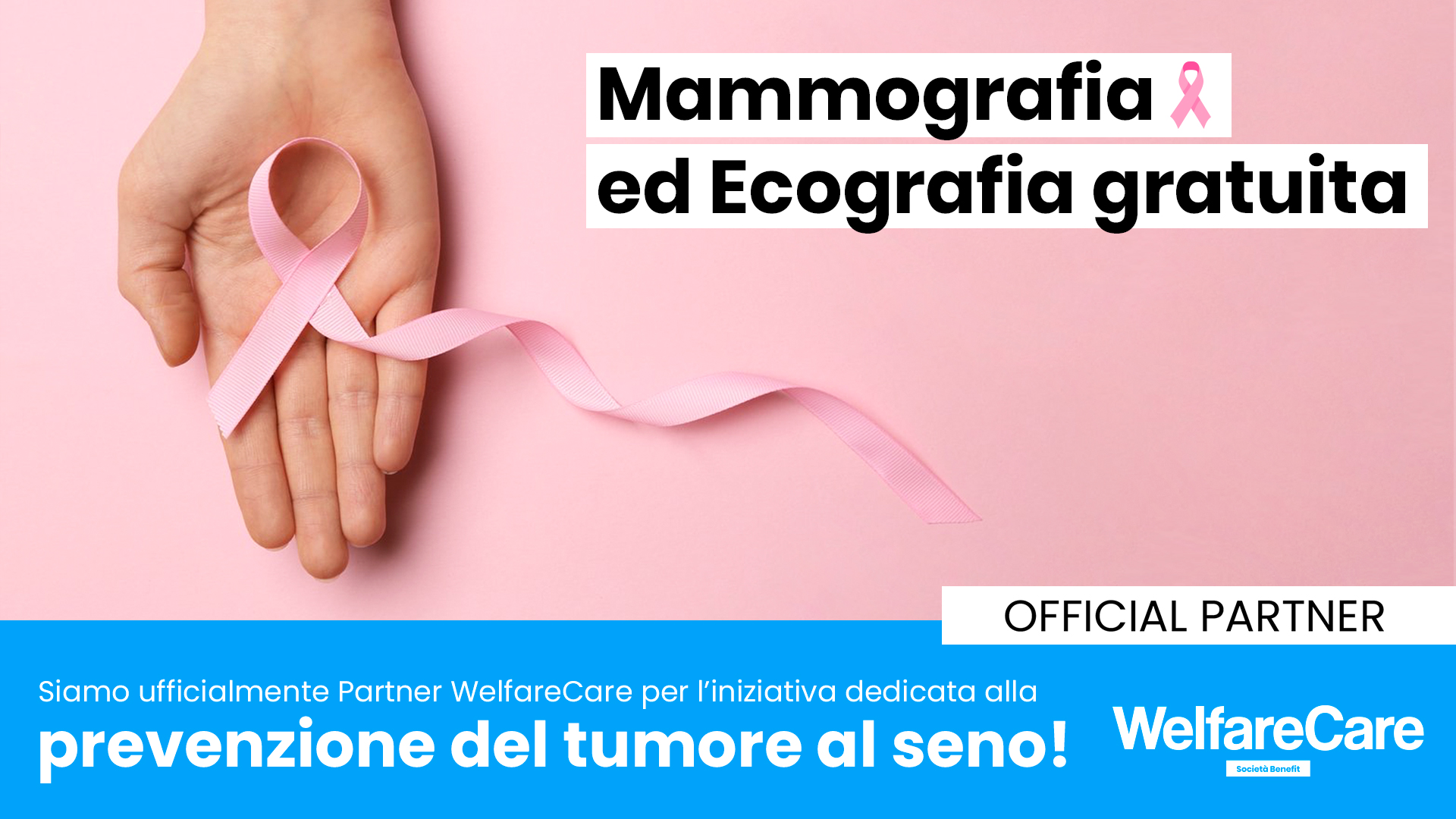 Prevenzione del tumore al seno: arriva l’iniziativa WelfareCare nel nostro comune