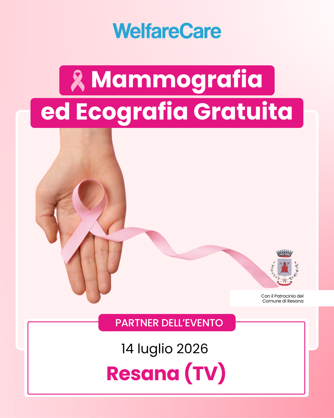 Mammografia ed ecografia gratuite a Resana: una giornata dedicata alla prevenzione